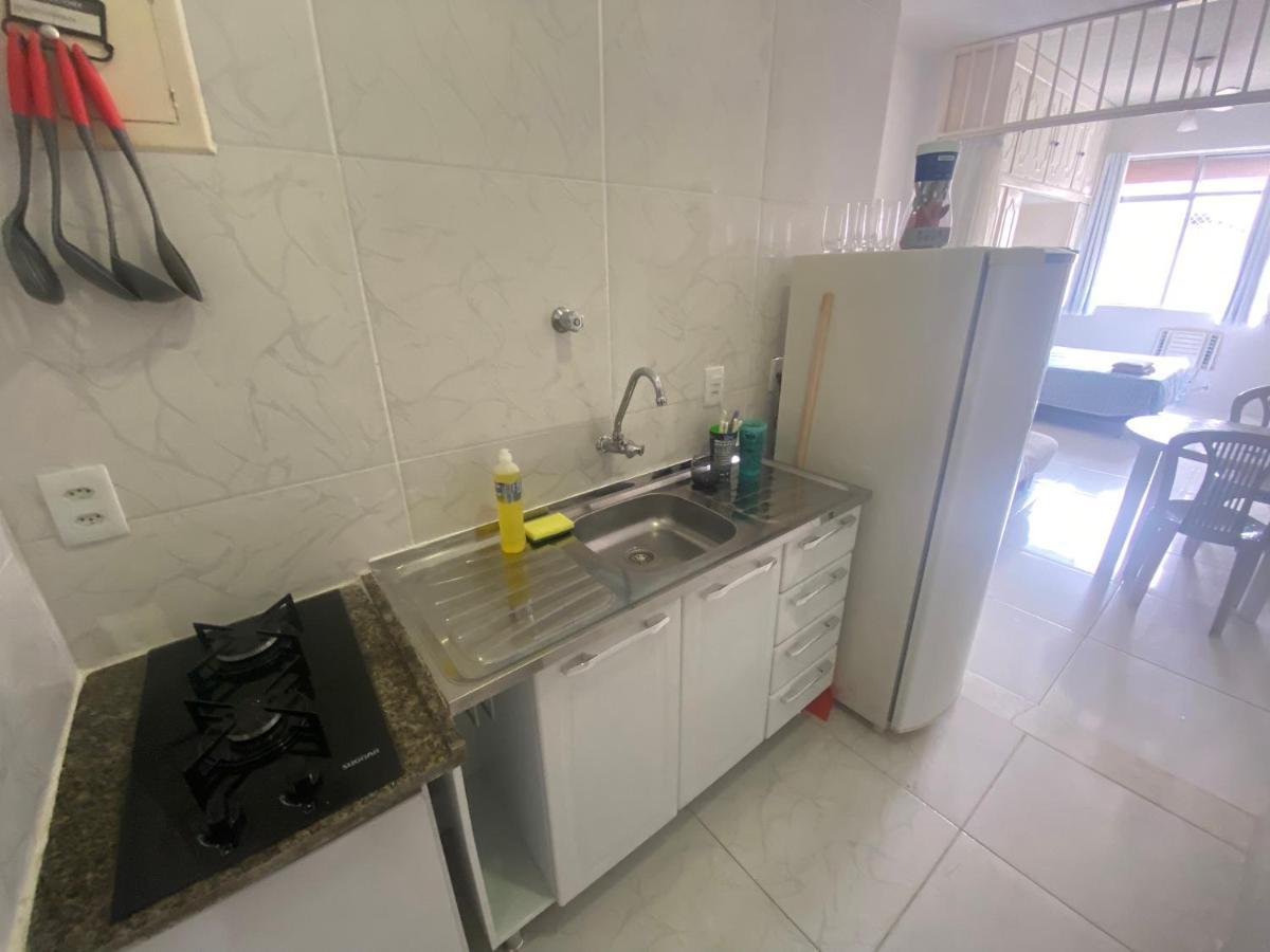 Studio Completo Na Praia De Copacabana Com Ar, Wifi, Netflix, Ate 4 Pessoas, Fundos Claro E Silencioso, Pauloangerami Pj135 Rio de Janeiro Zewnętrze zdjęcie