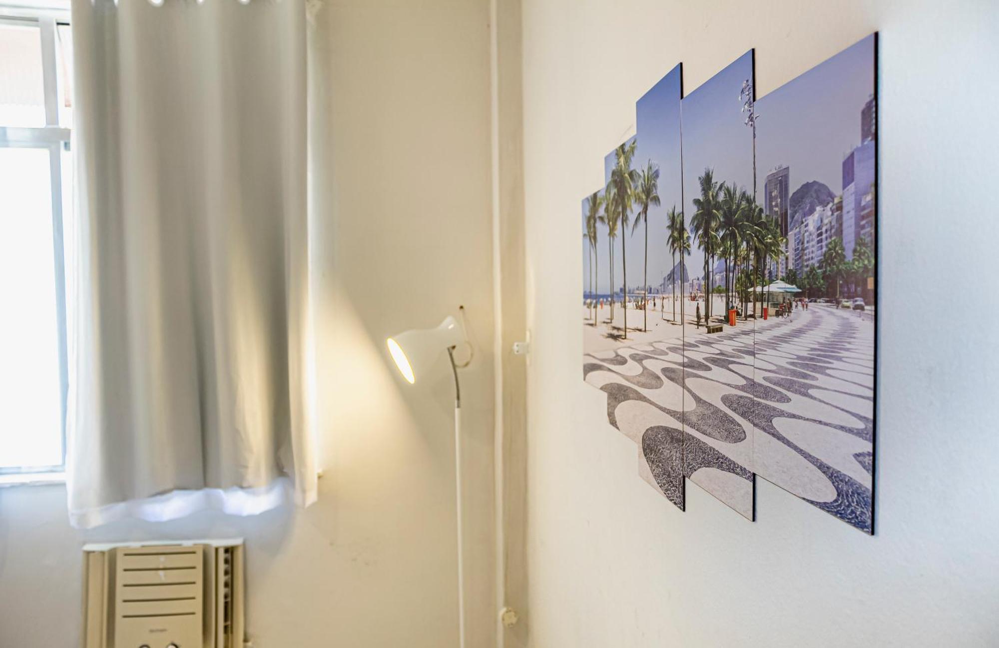 Studio Completo Na Praia De Copacabana Com Ar, Wifi, Netflix, Ate 4 Pessoas, Fundos Claro E Silencioso, Pauloangerami Pj135 Rio de Janeiro Zewnętrze zdjęcie